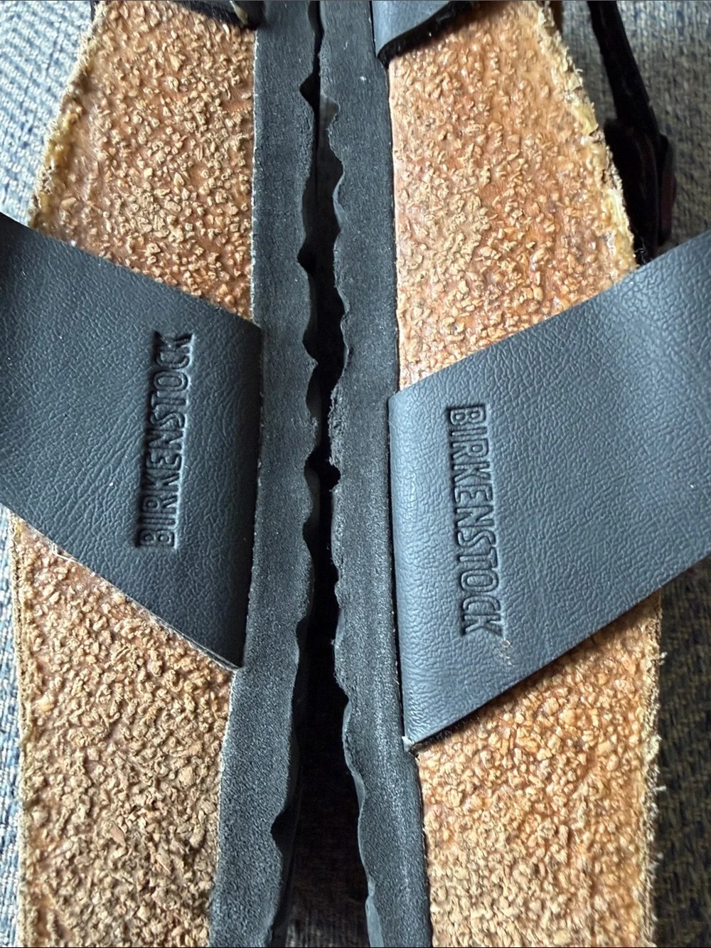 Birkenstock MAYARI Earth Black Leather Sandals Size: 39( L8/M6)